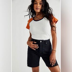 Free People Curvy 90’s Midi Shorts